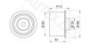 AUTEX 651986 Deflection/Guide Pulley, timing belt